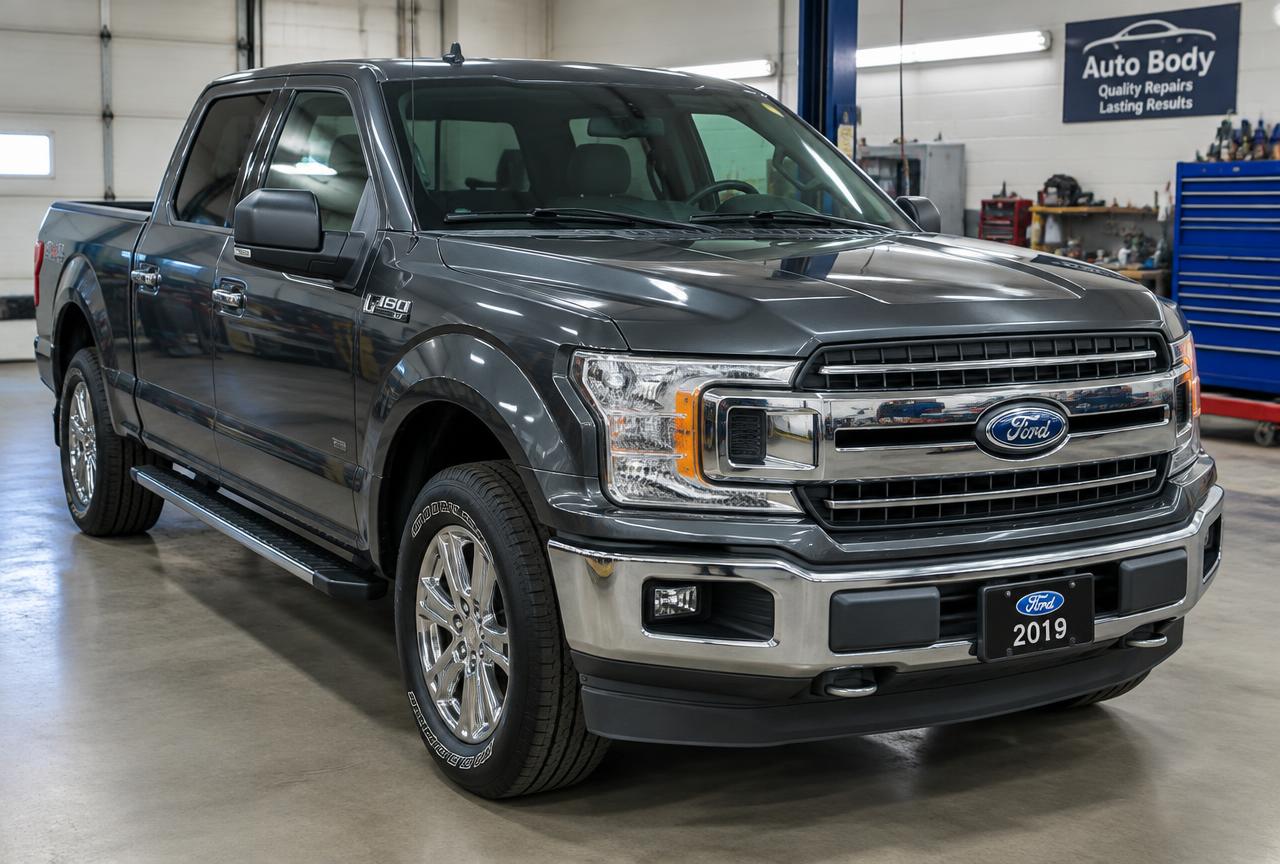 2019 Ford F-150 front-end collision — after repair